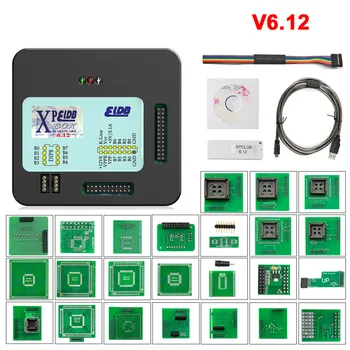 XPROG-M V6.12 Přidat Nové Povolení V5.55 V5.84 X-PROG M Kovové Krabici XPROG ECU Programátor Nástroj X Prog M V6.12 Plnou Adaptéry