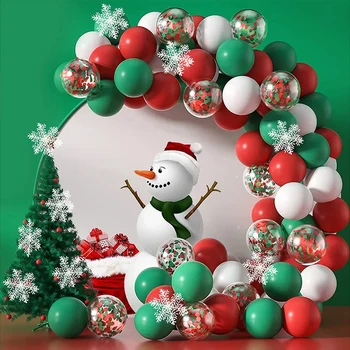 Vánoční Dekorace pro Domácí 2022 Veselé Vánoční Dekorace Navidad Venkovní Strom, Santa Claus Balón 2023 Nový Rok, Výzdoba