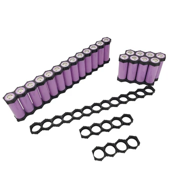 10ks 21700 Lithium Baterie Vychýlení Fixní Držák Montážní Držák DIY Buňky Pack Splicable Modulární Podporu s Plochou Hlavou
