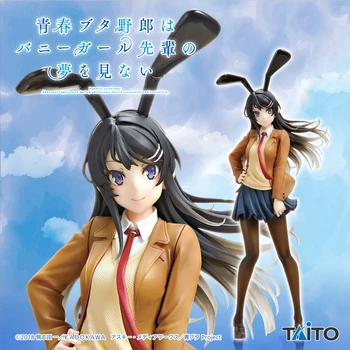 Vicootor Původní Taito Rascal Není Sen Bunny Girl Sakurajima Mai Jednotné Sestra PVC Akční Obrázek Kolekce Model