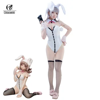 ROLECOS Hry Super DanganRonpa 2 Cosplay Kostým Bunny Gril Cosplay Nanami ChiaKi Kostým Kombinéza Sexy Obleček Klobouk Halloween