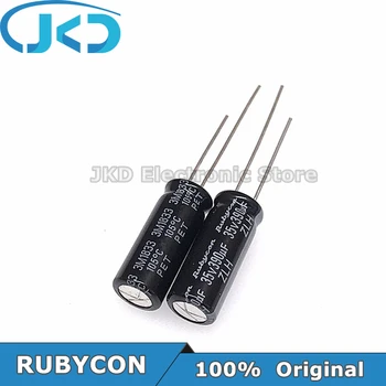 10ks RUBYCON 390UF 35V 8*20mm 390UF35V 35V390UF 8x20mm Hliníkový Elektrolytický Kondenzátor 100% Originální