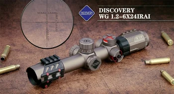 2021 Nový Objev Kompaktní Rozsah WG 1.2-6X24 IRAI Lovecký Puškohled 30mm Trubky Taktický Dalekohled pro Venkovní Fotografování Pohled