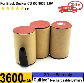 4/5 SC3600mAh Ni MH Akumulátor 3.6 V pro Black Decker CD KC 9036 KC 9039 KC9036 KC9039 Pro Black & Decker 3.6 V baterie