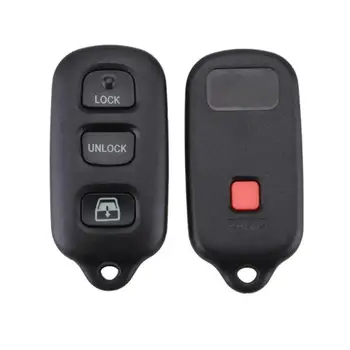 Dálkový ovladač klíč pouzdro pro Toyota Avalon Tlačítka 3+1 Náhradní Shell pro Lexus LS400 ES300 SC300 SC400