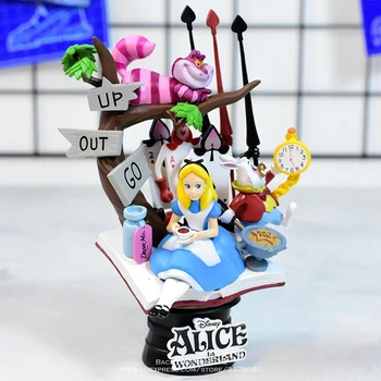 Disney Alenka v říši Divů princess 16cm Akční Obrázek Anime Mini Dekorace PVC Kolekce Figurka model Hračka pro děti dárek