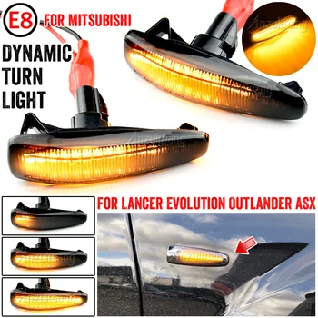 2KS LED Přední Boční Obrysové Světlo, blinkr Bliká Lampa Pro Mistubishi Outlander Sport Mirage Sport Lancer Evolution X