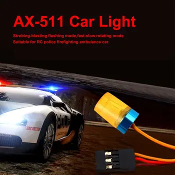 GoolSky AX-511 RC Multi-funkce Kruhové Ultra Bright RC Auto LED Světlo blikající-tryskání rychlé Blikání-pomalé, Rotační Režim