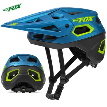 BATFOX MTB kole helmu capacete ciclismo horské cyklistické helmy Ultralight modrá DH OFF-ROAD cyklistické helmy casco bicicleta mtb