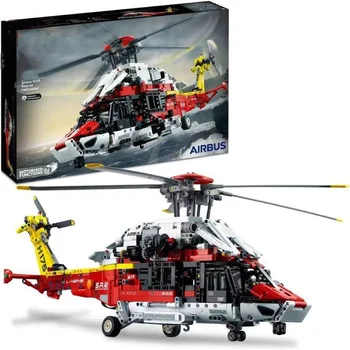 Premium 2001 Ks Technické Airbus H175 Záchranný Vrtulník 42145 Model Budovy Bloku Hračka Pro Chlapce, Dívky Dárek Motoru Funkce