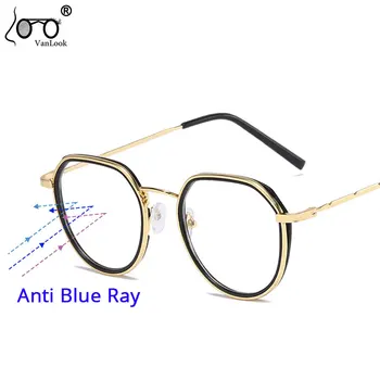 Ženy Anti Blue Ray Počítačové Brýle Muži Optické Brýle Rám Dekorativní Podívanou Transparentní Brýle UV400 Anti Glare
