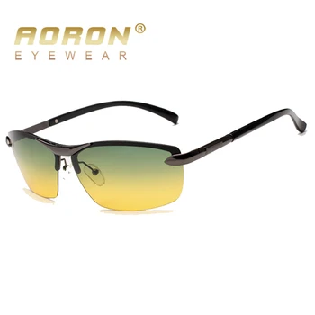 AORON Pánské Polarizační sluneční Brýle Denní a Noční Brýle Vison Multifunkční Snížení Oslnění UV400 Sluneční Brýle Brýle