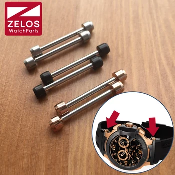 28 mm vnitřní Šestihran hodinky šroub trubka tyč pro TS Tissot T-race T-sport motoGP T048 hodinky části nástroje(rose gold/černá/stříbrná)