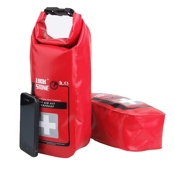 Povolání, První Pomoc Taška Nouzové Výstroje Prázdné Cestovní Suché Taška Rafting Camping Portable Medical Bag Červená Barva Vodotěsný 2L