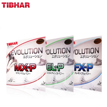 TIBHAR EVOLUTION MX-P EL-P FX-P Pupínky v s houba Stolní Tenis Gumové Ping Pong, tenis de mesa