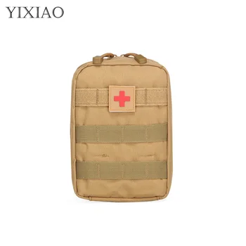 YIXIAO Molle Taktické První Pomoci Medical Bag Venkovní Lov, Kempování Nouzové Přežití Taška Vojenské EDC Nástroj Pouzdro