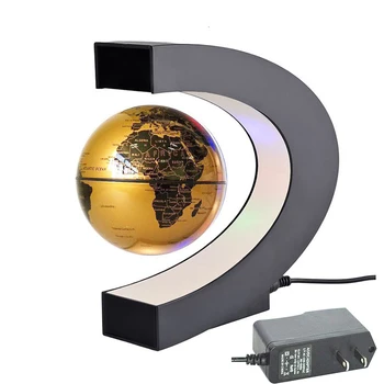 Plovoucí Magnetická Levitace Globe LED Mapě Světa Antigravitační Lampa Koule Světla, Noční Světla Novinka Vánoční Dárky escultura