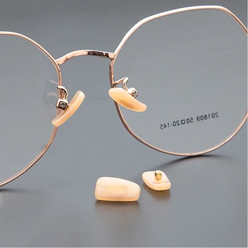 2Pairs/Lot Růžové Zlato Stipule PVC Brýle Odolné Šroubové Svorky Nos Podložky Na Brýle, Masáž Zdravotní Péče, Anti-Skluzu Podložka pod Nos
