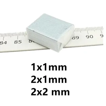 Mini Malé N35 Kulatý Magnet 1x1 2x1 2x2 mm Neodymové Permanentní Magnet NdFeB Super Silné Výkonné Magnety 1*1 2*1 2*2