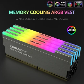 CM-RA1 ARGB Stolní Počítač Paměť Bar Chladící Vesta 5V Shenguang Synchronizace