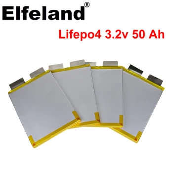 Lifepo4 3.2 V, 50 ah lithium baterie deep cycle 3.2 V, 50 ah 48V 12v 24V RV elektrické kolo baterie solární systém baterie