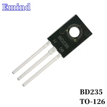 10/20/30ks BD235 DIP Tranzistor-126 Typ NPN Bipolární Zesilovač Tranzistor 60V/6A