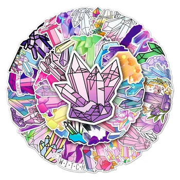 10/30/50KS Barva Crystal Cartoon Samolepky DIY Telefon, Notebook, Zavazadla Skateboard Graffiti, Nálepky Zábavné pro Dítě Hračky