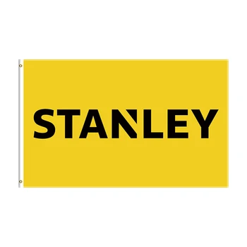3x5 Metrů STANLEYS logo Vlajky Polyester Tištěné Závodní Auto Banner Pro Dekor