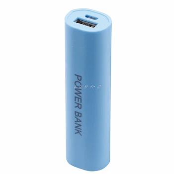 Nový Přenosný Mobilní USB Power Bank Nabíječka Pack Box Baterie Případ 1 x 18650 DIY horké