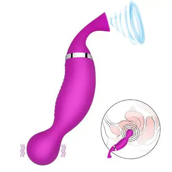 Orál Klitoris, Přísavky Vibrátor 12 Rychlost Výkonný Vibrátor Sexuální Hračky pro Ženy, Klitoris Erotické Zboží, Sex Shop